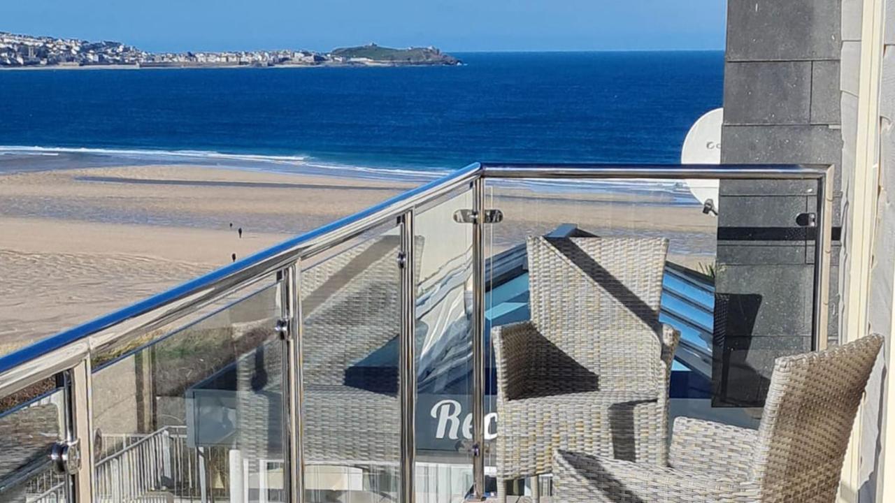 Sandy Bay Apartment, St Ives Bay, Hayle Bagian luar foto